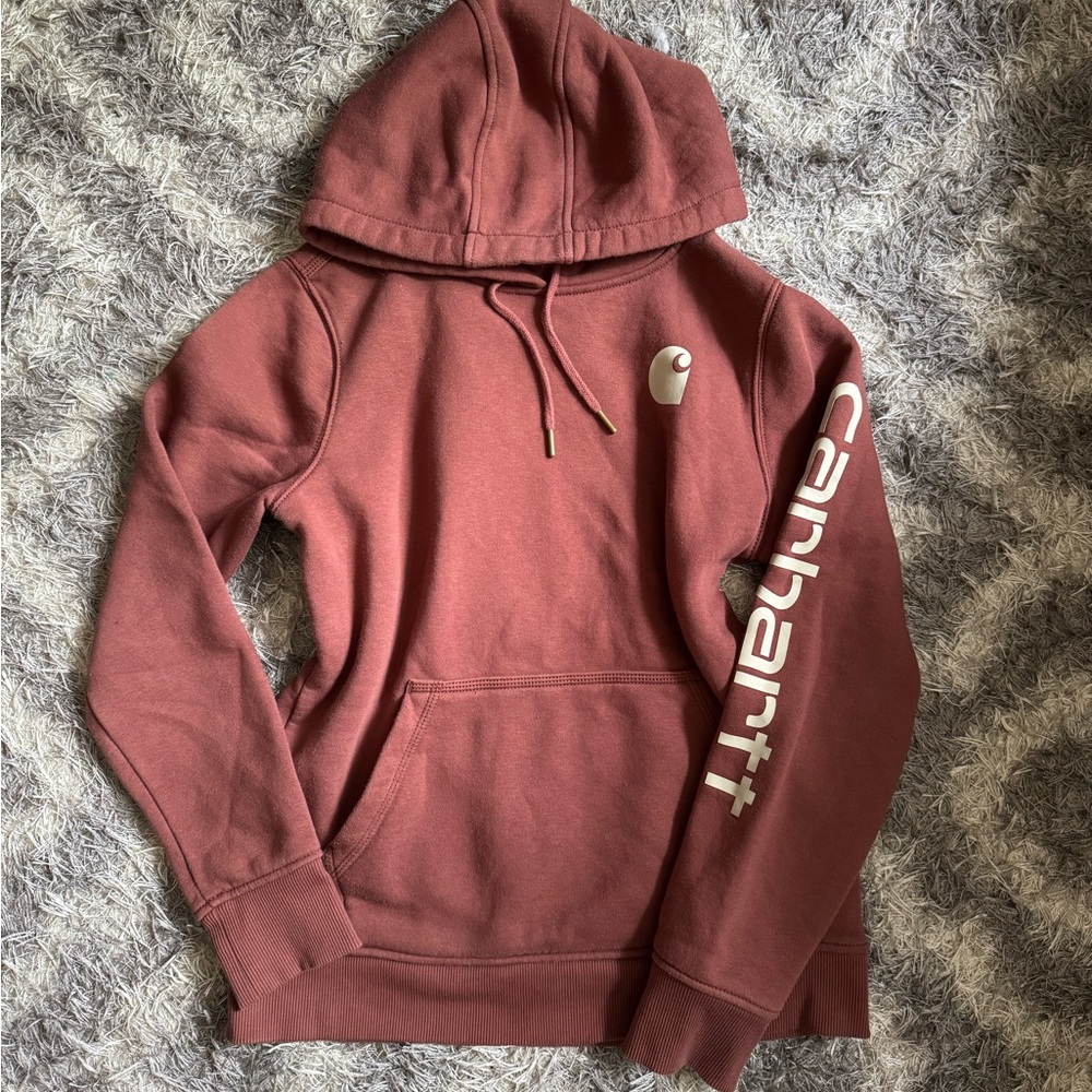 Carhartt Women's Clarksburg Graphic Sleeve Pullover Sweatshirt
